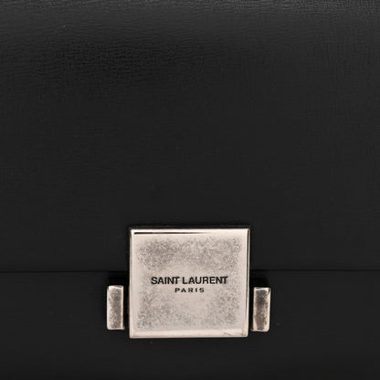 Saint Laurent Calfskin Medium Bellechasse Satchel Black 9 of 11
