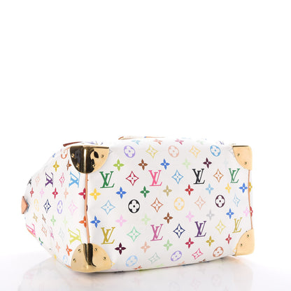 Louis Vuitton Monogram Multicolor Speedy 30 White 4 of 7