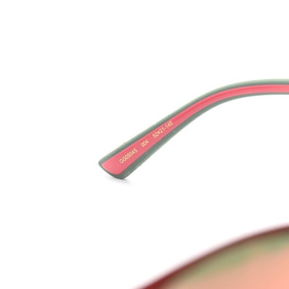 Gucci Round Sunglasses GG0504S Red Green 5 of 7