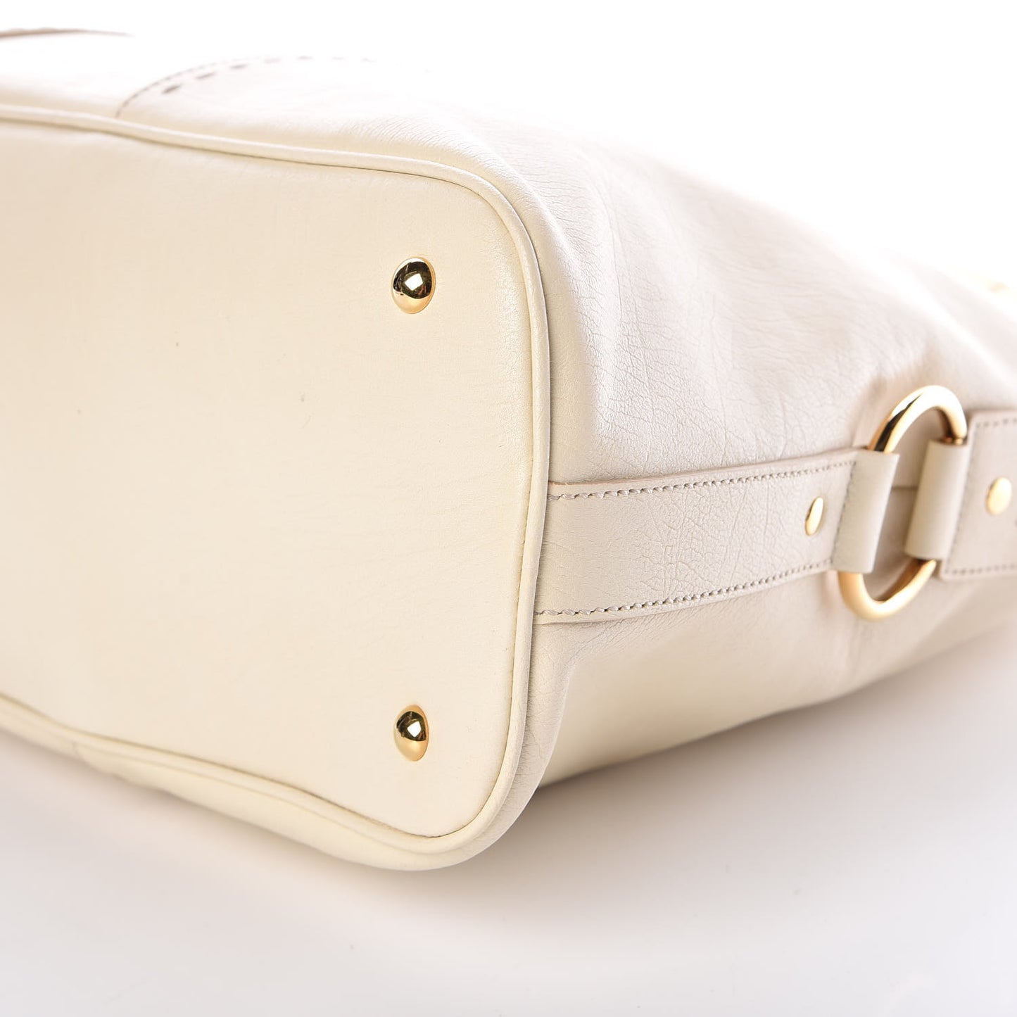 Calfskin Oversized Muse Ivory