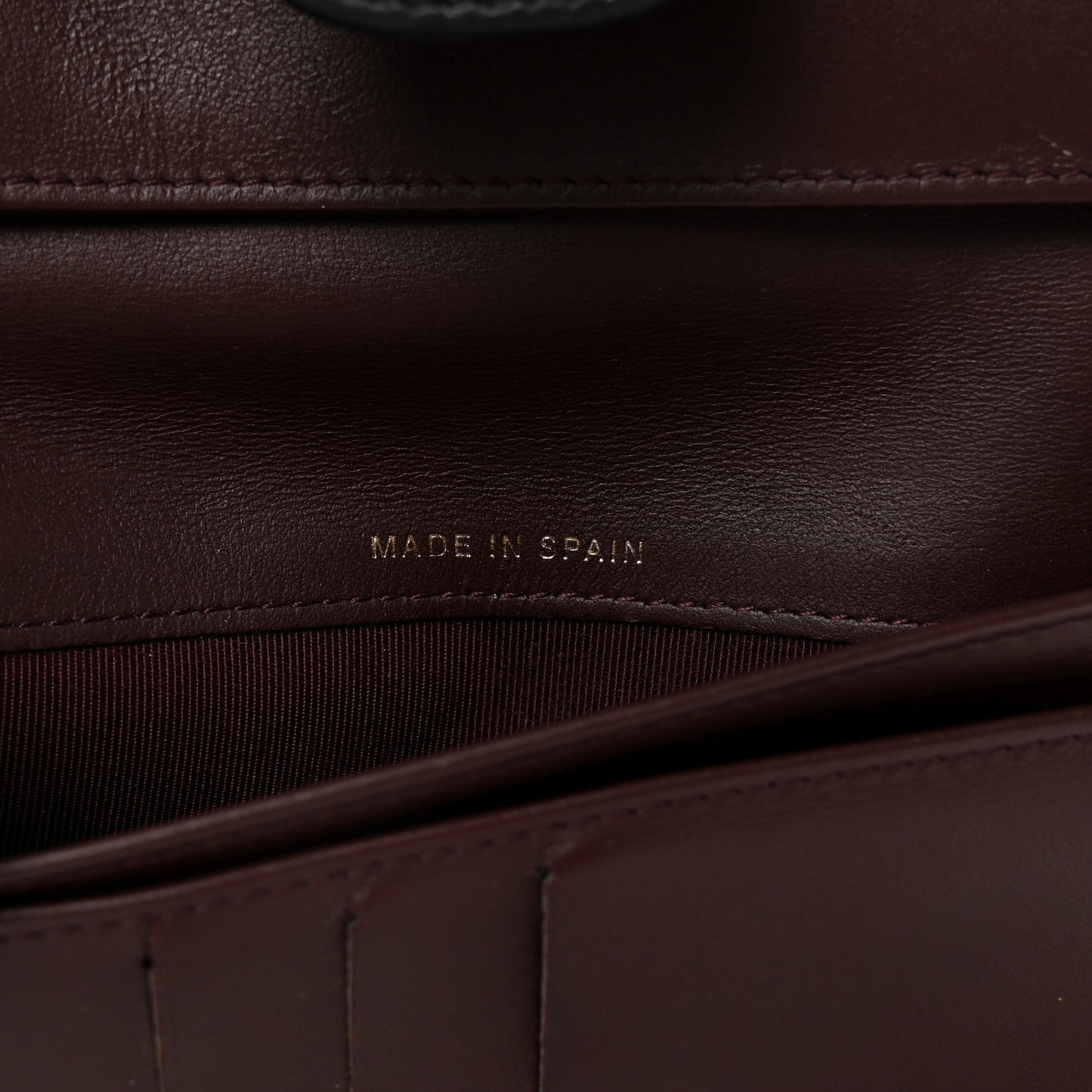 Caviar Quilted Long Flap Wallet Black