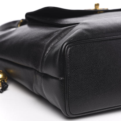 Chanel Caviar CC Tote Black 9 of 14