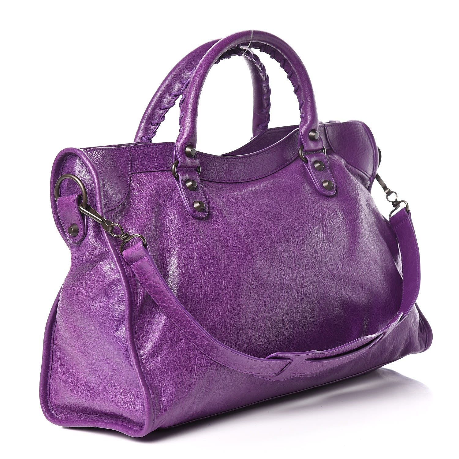 Balenciaga Agneau Classic Hardware City Ultraviolet 3 of 12