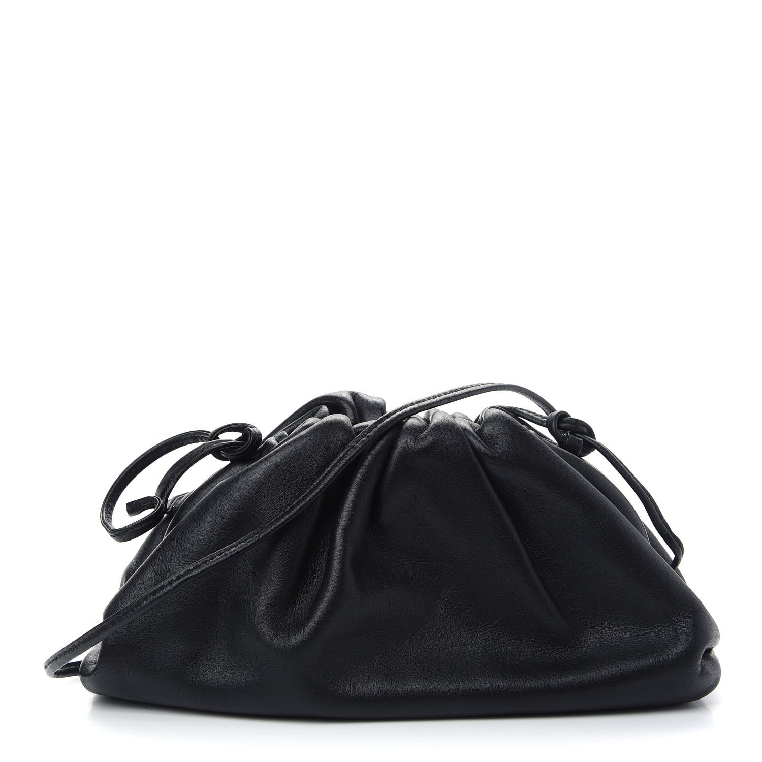 Bottega Veneta Butter Calfskin The Mini Pouch Black 1 of 9