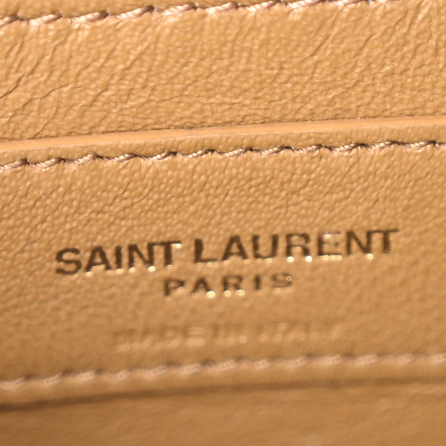 Saint Laurent Smooth Calfskin Mini Manhattan Shoulder Bag Tabac Brown 6 of 9