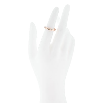 Bulgari 18K Rose Gold Diamond Serpenti Viper Ring 48 4.5 2 of 7