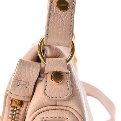 Tom Ford Pebbled Calfskin Jennifer Mini Crossbody Bag Blush Nude 13 of 17