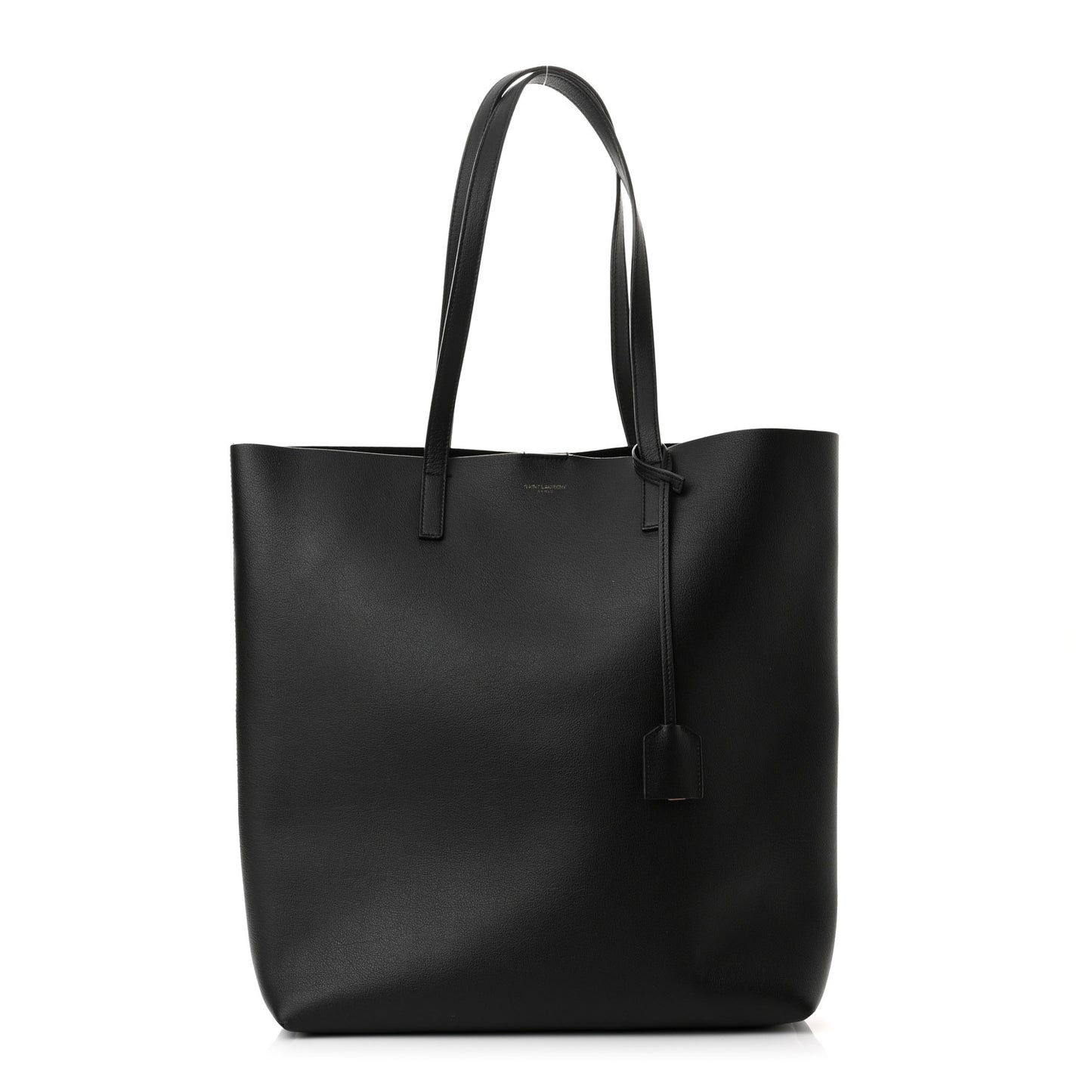 Calfskin Toy Shopping Tote Black