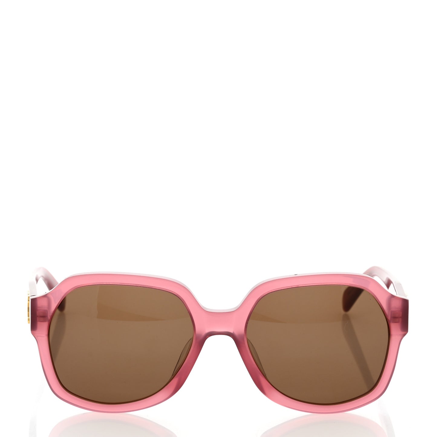 Acetate Triomphe Sunglasses CL40189F Milky Merlot