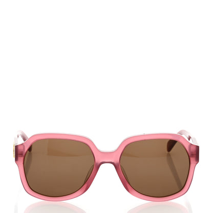 Celine Acetate Triomphe Sunglasses CL40189F Milky Merlot 2 of 6