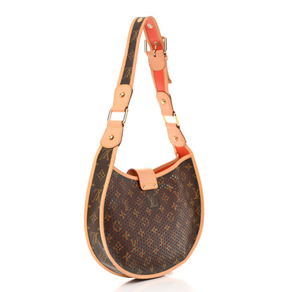 Louis Vuitton Monogram Perforated Demi Lune Orange 3 of 10