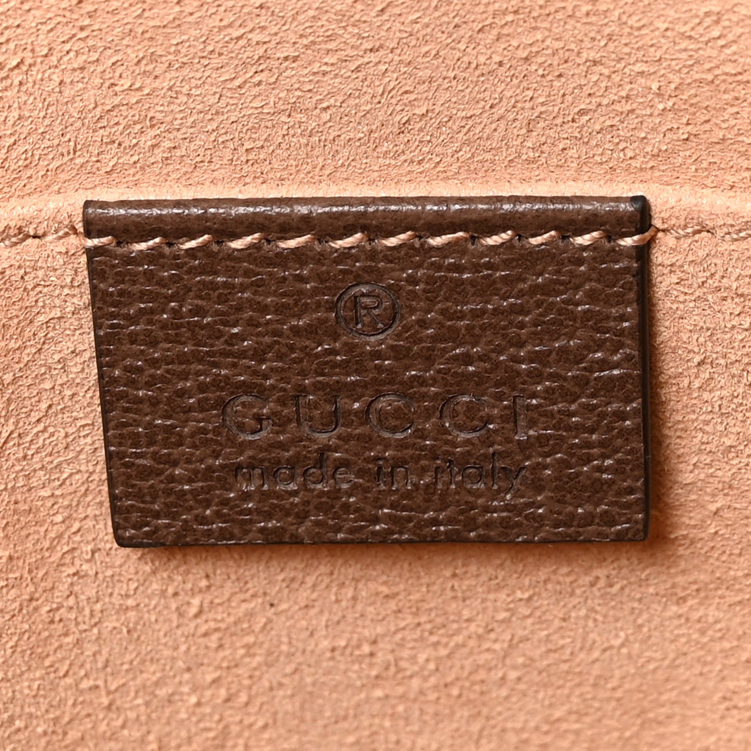 Gucci GG Supreme Monogram Web Ophidia Pouch Brown 6 of 8