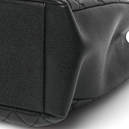 Chanel Caviar Quilted Grand Shopping Tote GST Black 10 of 10