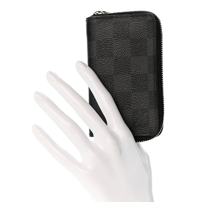 Louis Vuitton Damier Graphite Zippy Coin Purse Vertical 2 of 10