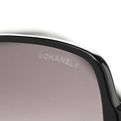 Chanel Lambskin Square Chain Sunglasses 5210-Q Black 7 of 8