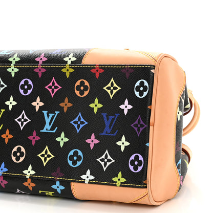 Louis Vuitton Monogram Multicolor Claudia Black 8 of 9