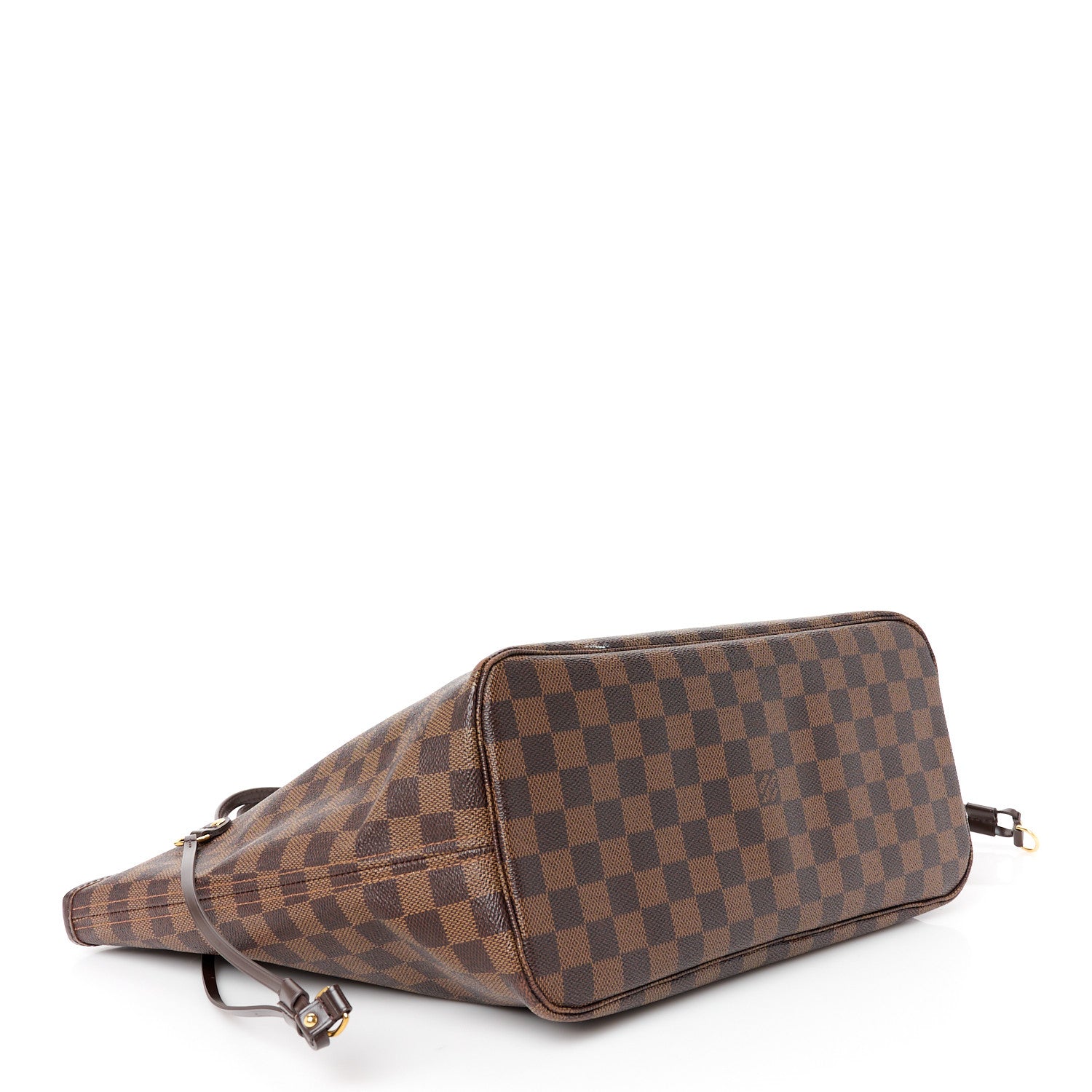 Louis Vuitton Damier Ebene Neo Neverfull MM Rose Ballerine 4 of 12