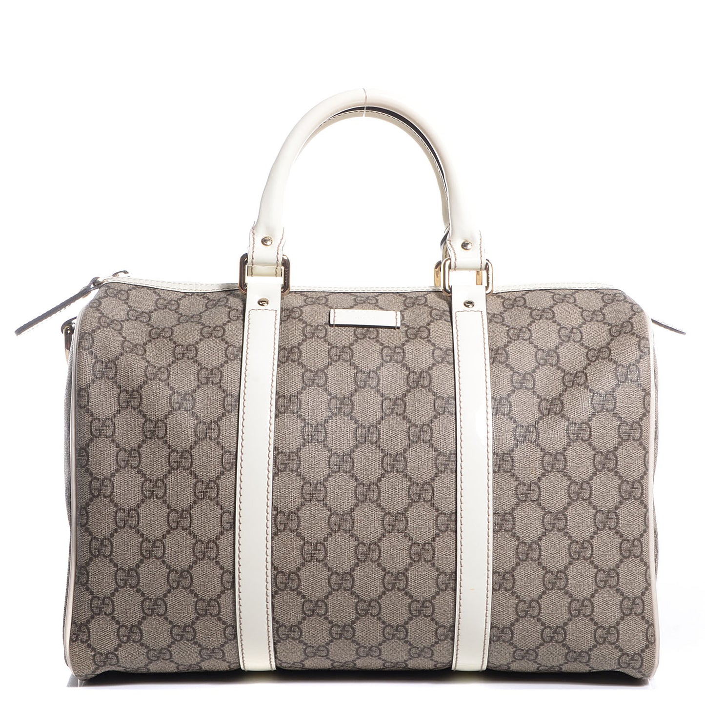 GG Plus Monogram Medium Joy Boston Off White