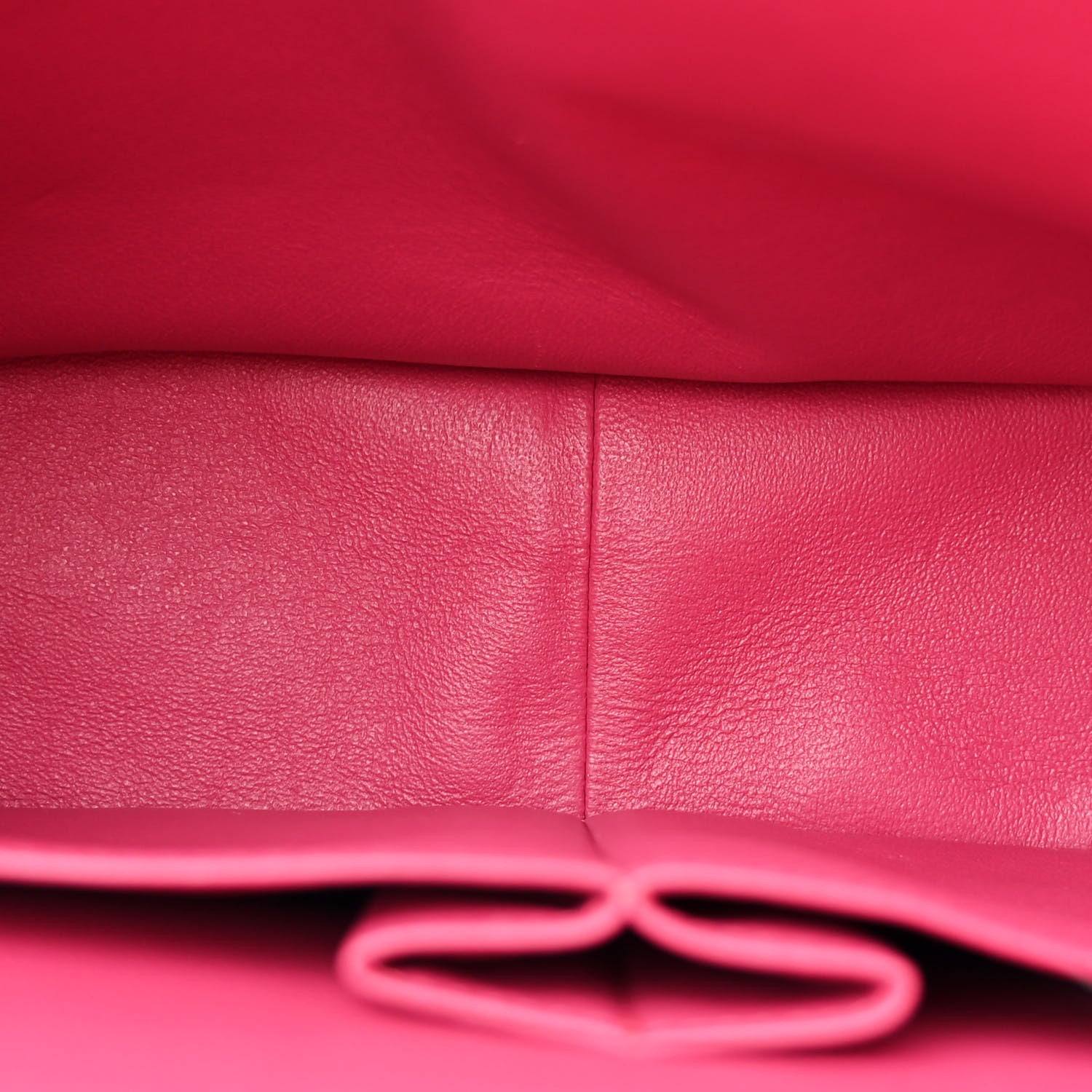 Chanel Patent Maxi Quilted Double Flap Dark Pink 5 of 11