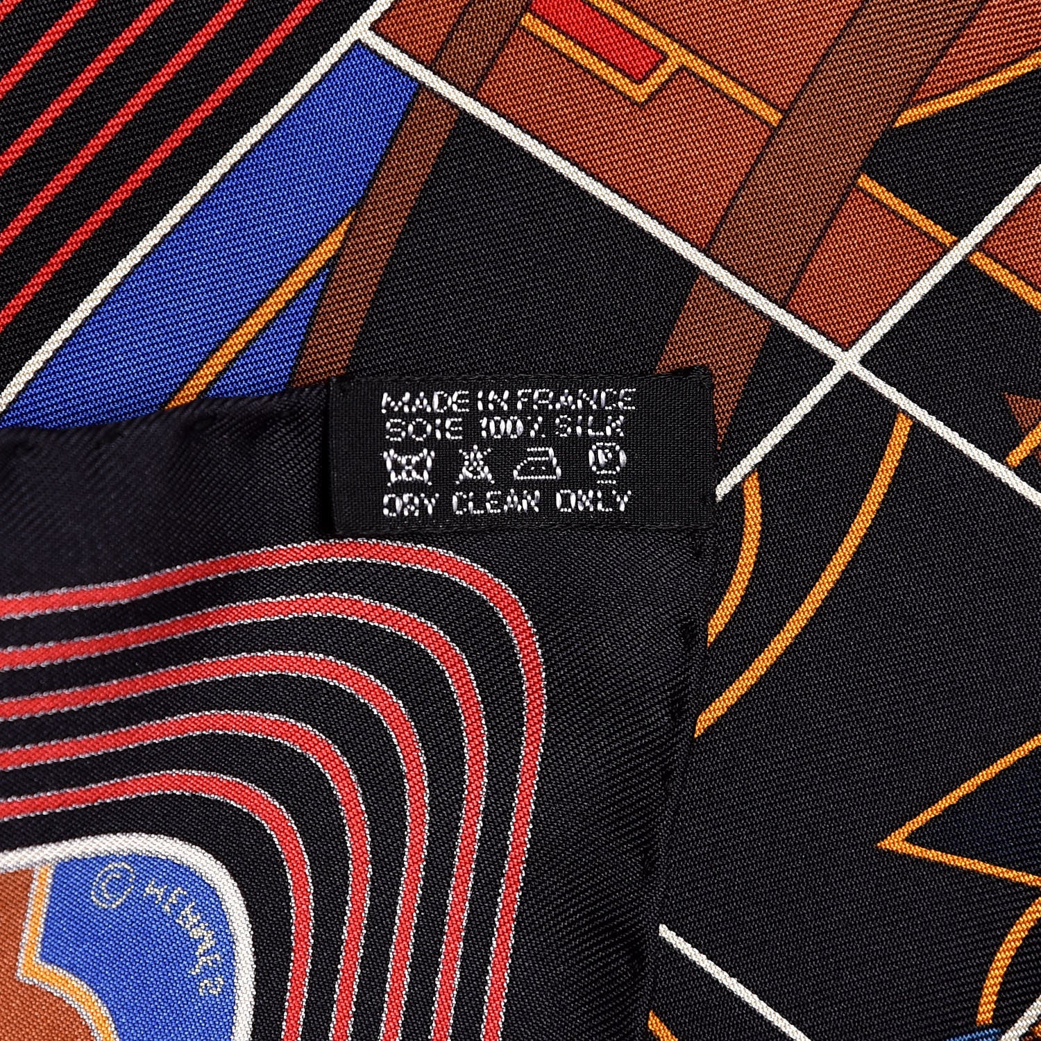 Hermes Silk Sport Pocket Square 4 of 6