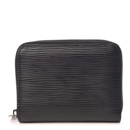Louis Vuitton Epi Zippy Coin Purse Black 1 of 7