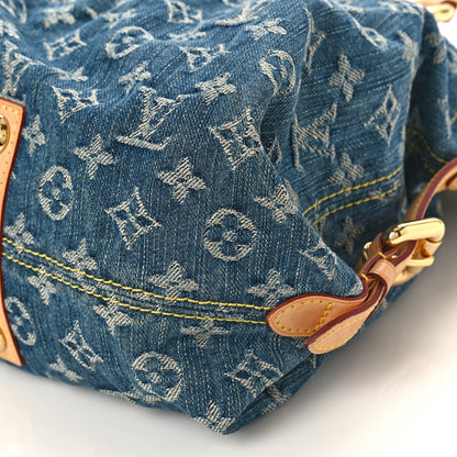 Louis Vuitton Denim Neo Cabby MM Blue 8 of 9