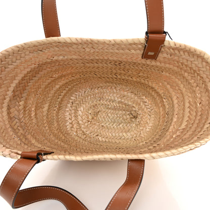 Loewe Raffia Basket Tote Bag Natural Tan 7 of 12