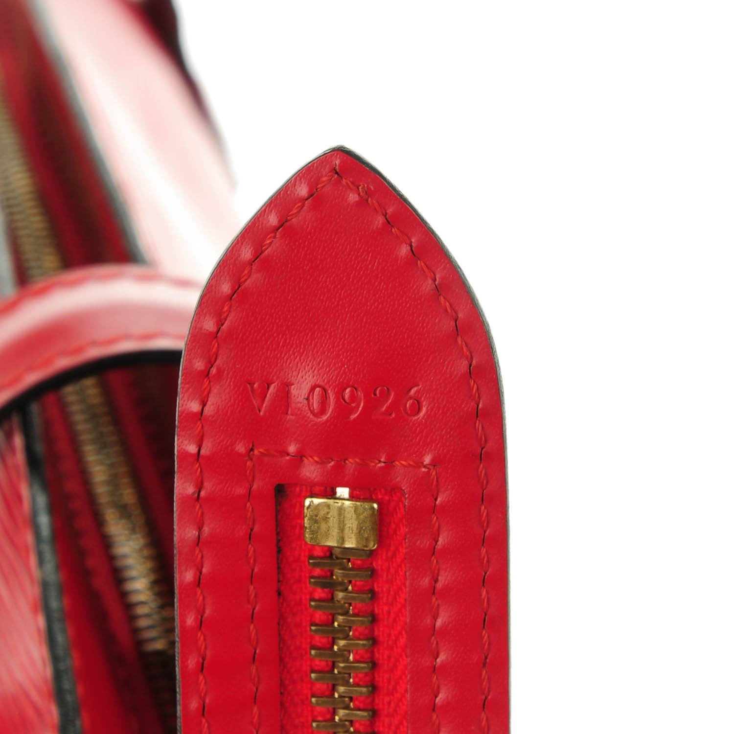 Louis Vuitton Epi Saint Jacques PM Castillan Red 6 of 13