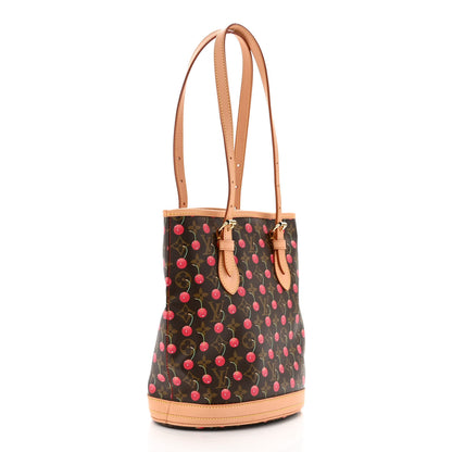 Louis Vuitton Monogram Cerises Bucket Bag 3 of 10