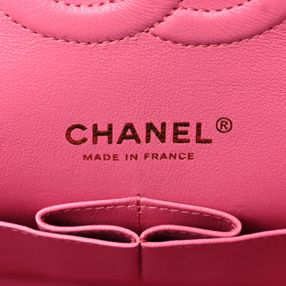 Chanel Caviar Quilted Medium Double Flap Pink 6 of 8
