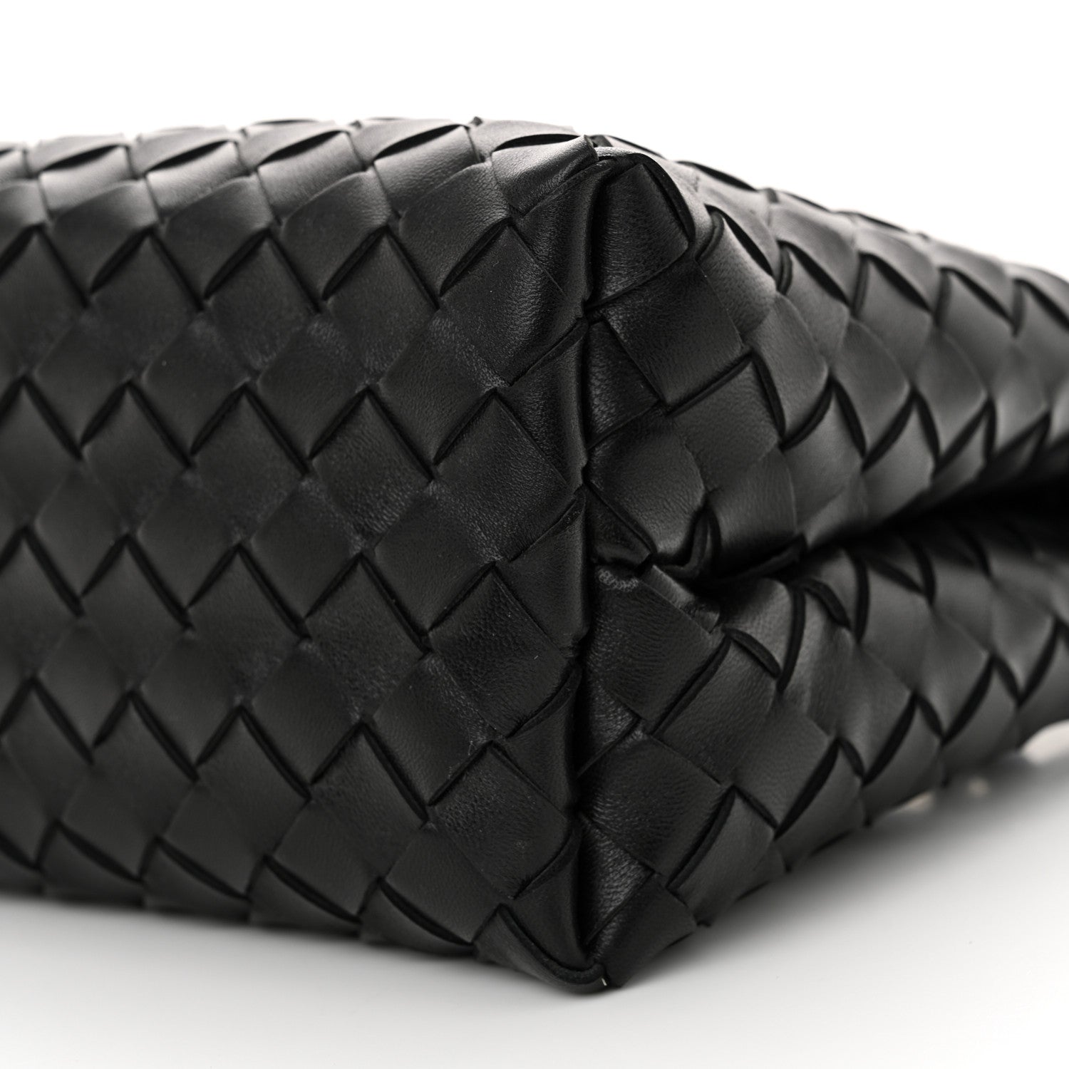 Bottega Veneta Nappa Intrecciato Small Andiamo Shoulder Bag Black 9 of 9