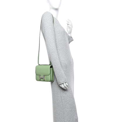 Hermes Swift Constance 18 Vert Criquet 2 of 12