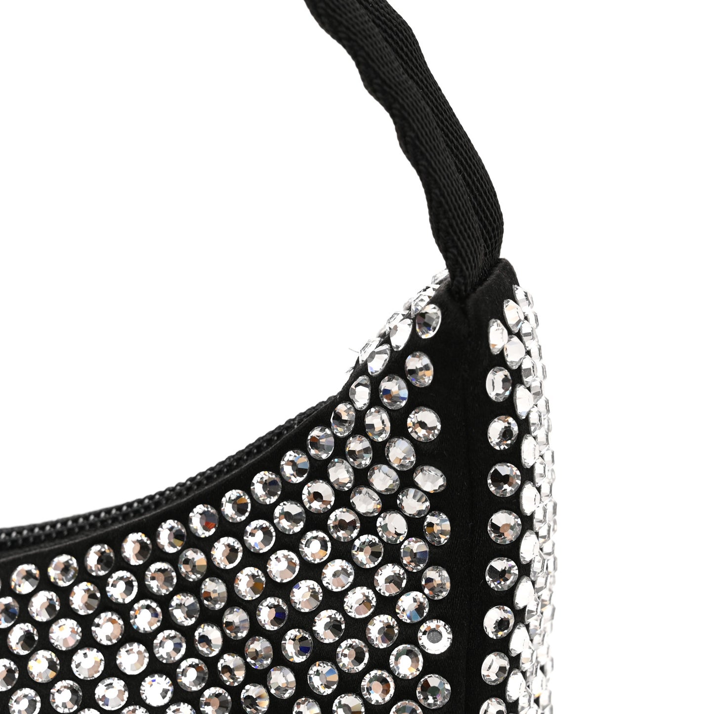 Satin Crystal Mini Re-Edition 2000 Bag Cristal
