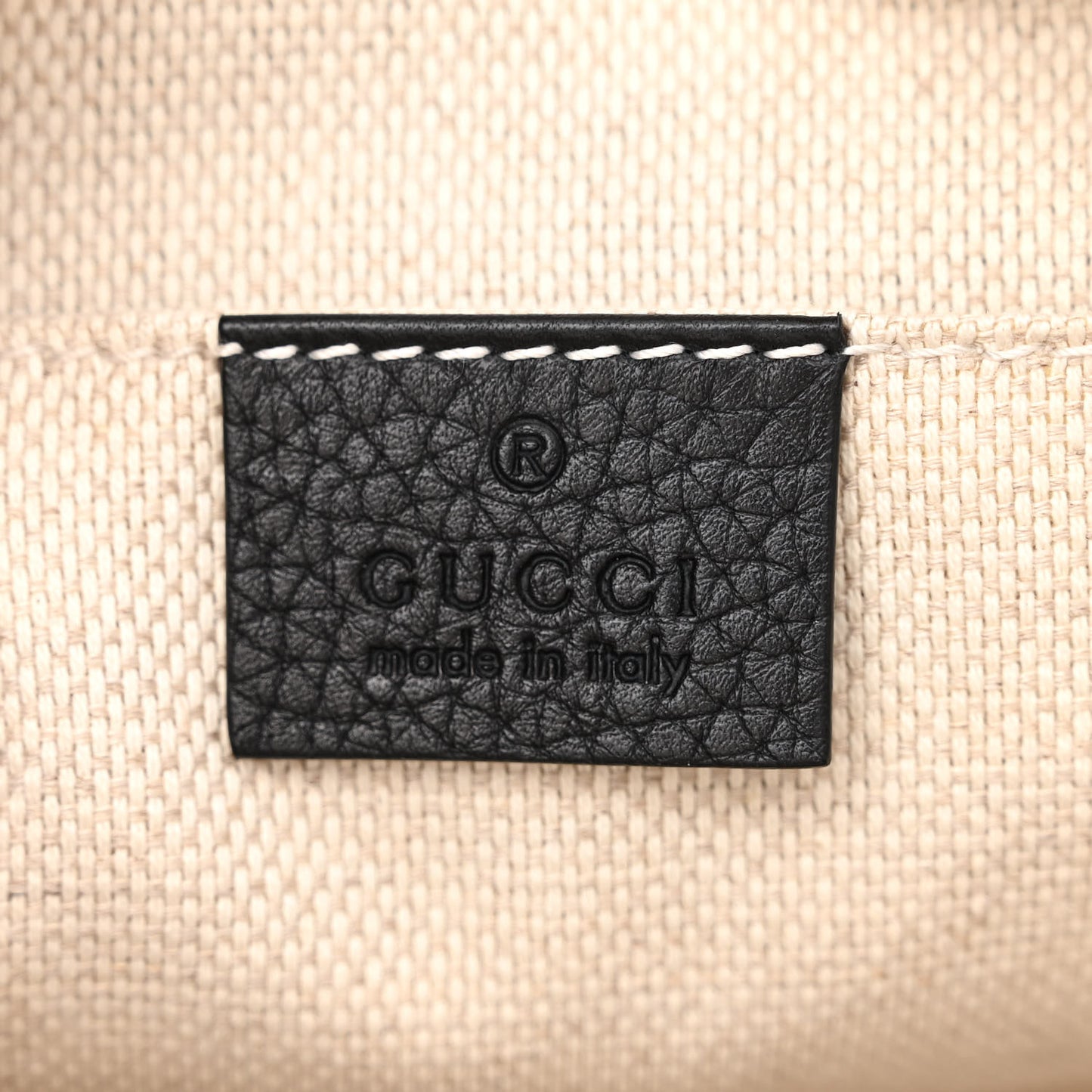 Pebbled Calfskin Small Soho Disco Bag Black