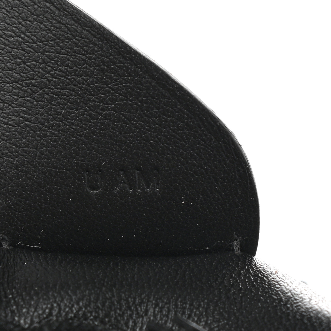 Milo Lambskin Lizard Touch Grigri Rodeo Pegase Horse Bag Charm PM So Black