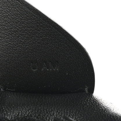 Hermes Milo Lambskin Lizard Touch Grigri Rodeo Pegase Horse Bag Charm PM So Black 4 of 5