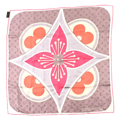 Louis Vuitton Silk Wool Monogram Kaleidogram Shawl Multicolor 1 of 3