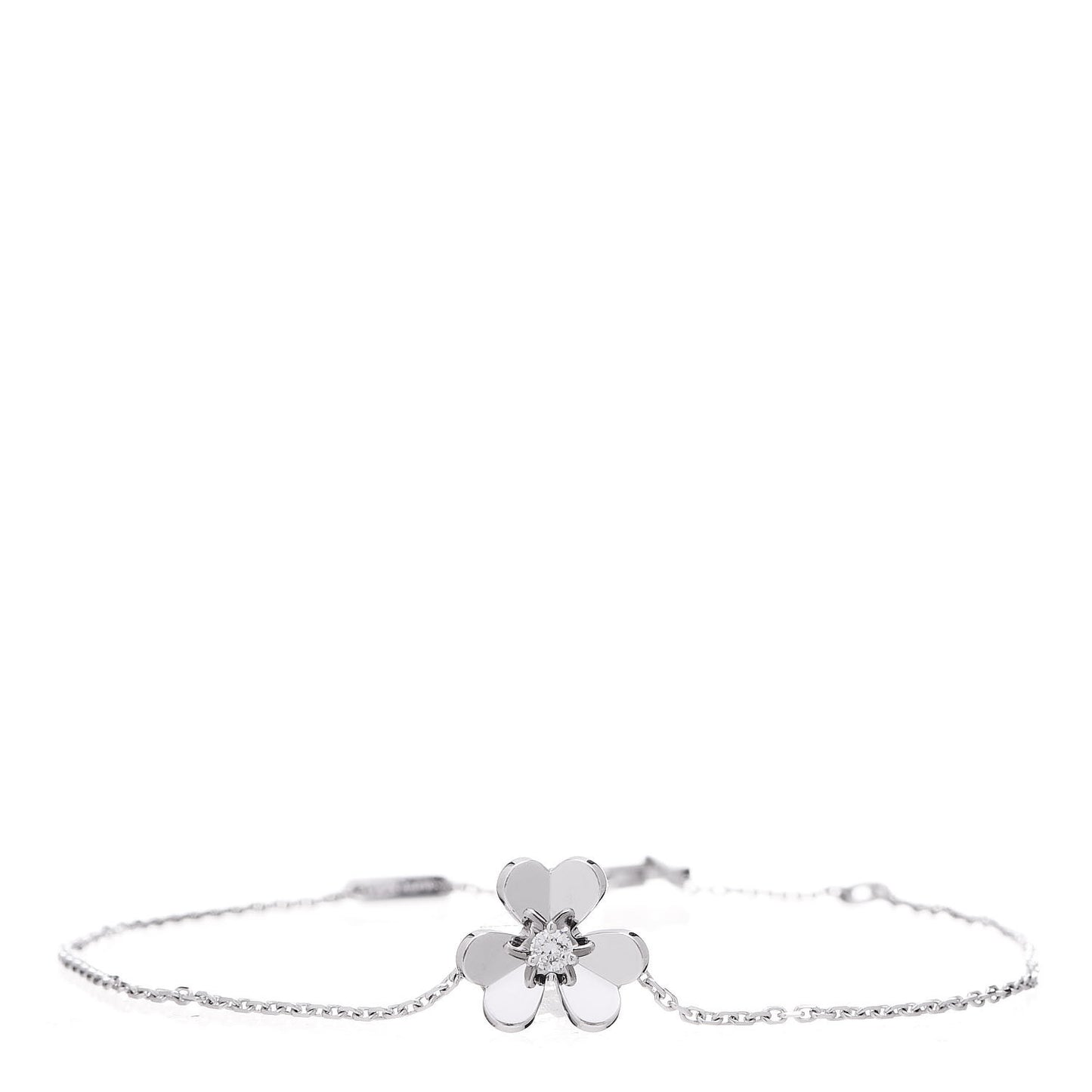 18K White Gold Diamond Mini Frivole Bracelet
