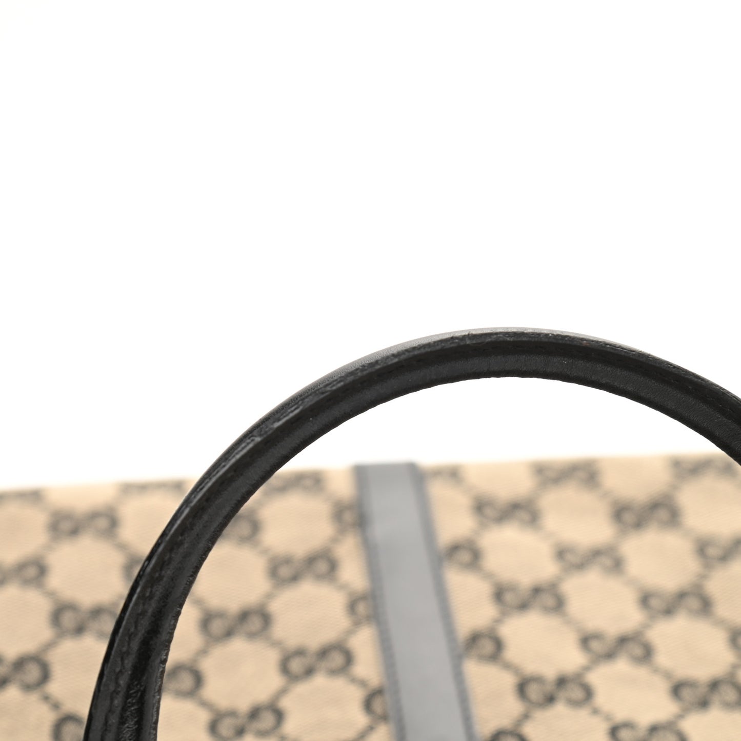 Monogram Bardot Bag Black