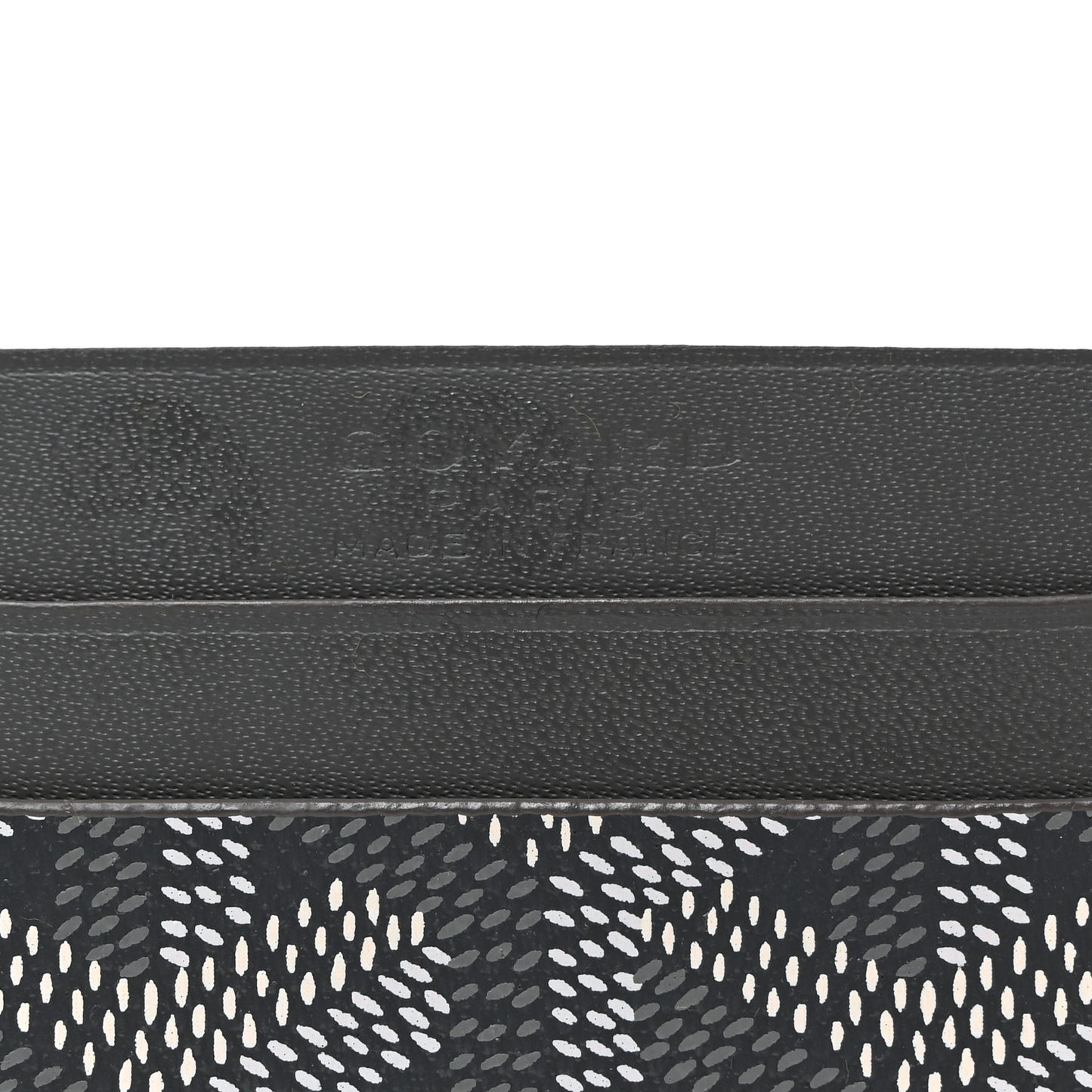 Goyardine Saint Sulpice Card Holder Grey