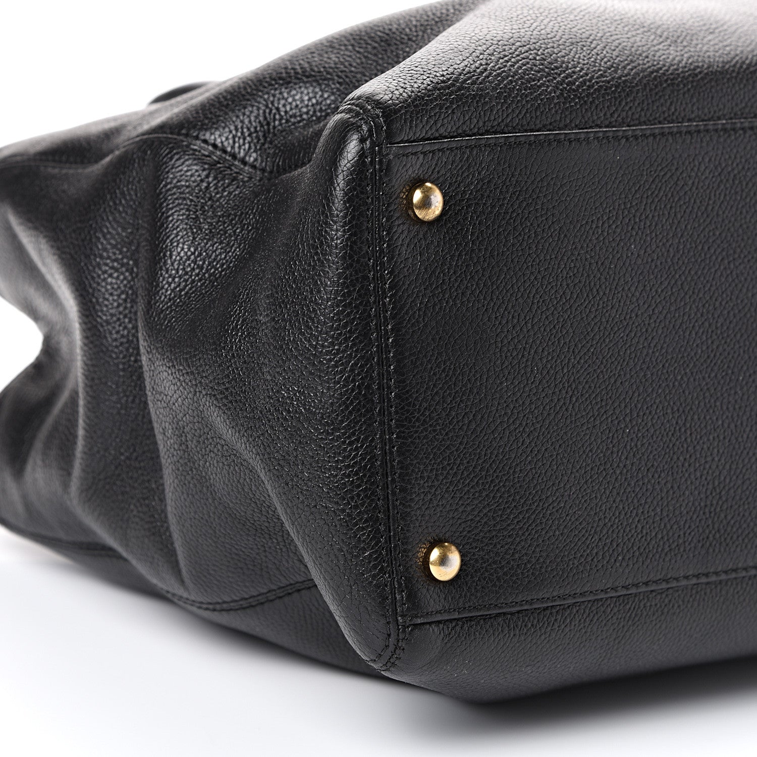 Chanel Calfskin Cerf Executive Shopper Tote Black 8 of 13