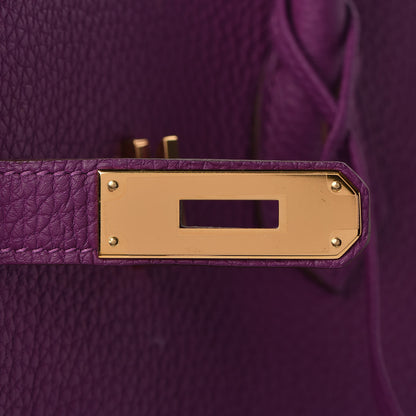 Hermes Togo Birkin 35 Anemone 27 of 38