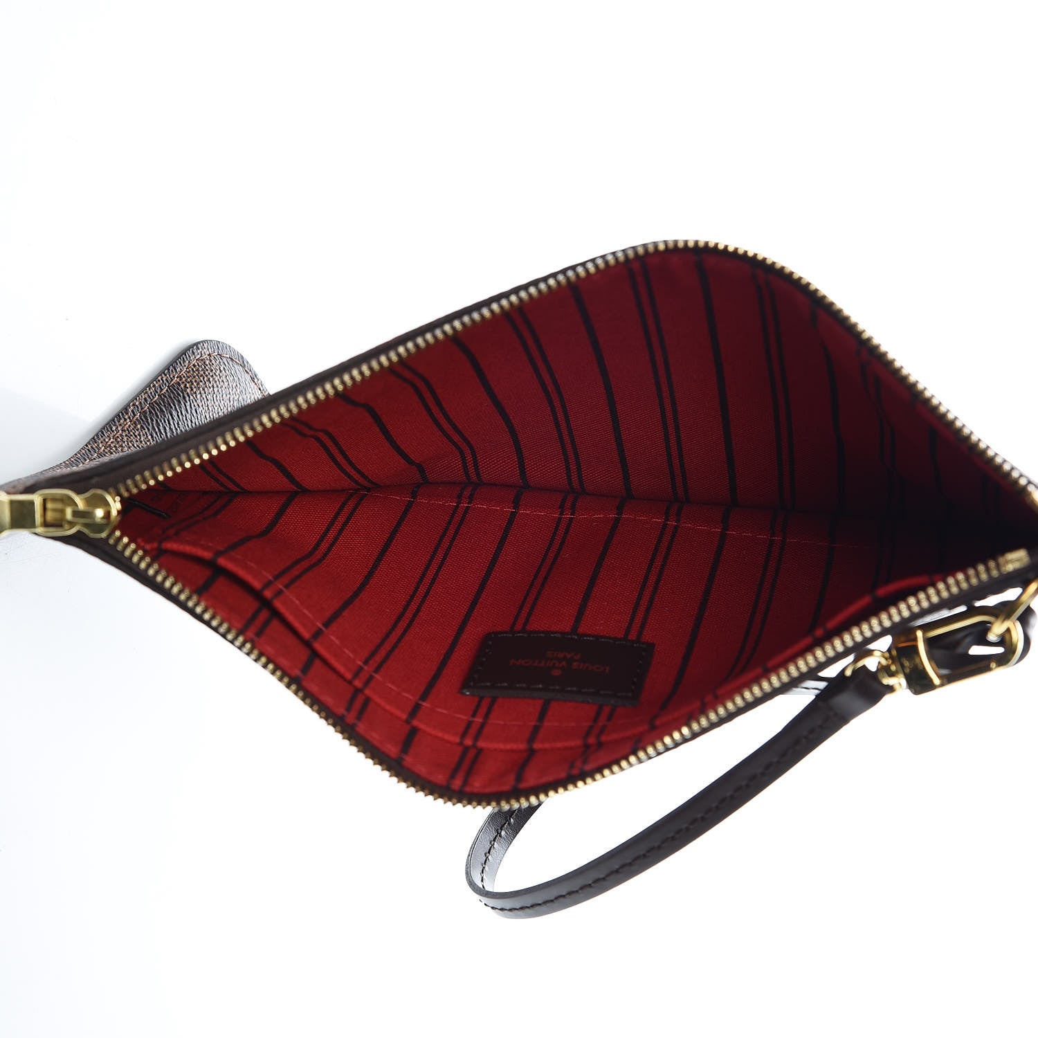 Louis Vuitton Damier Ebene Neverfull MM GM Pochette 5 of 8