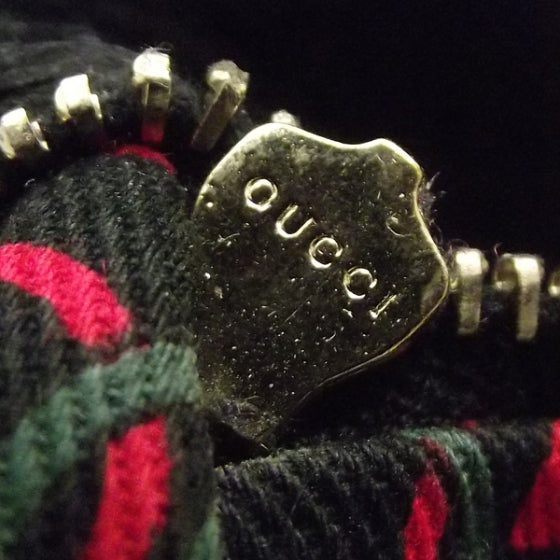 Gucci Leather Medium Britt Shoulder Bag Black 9 of 11