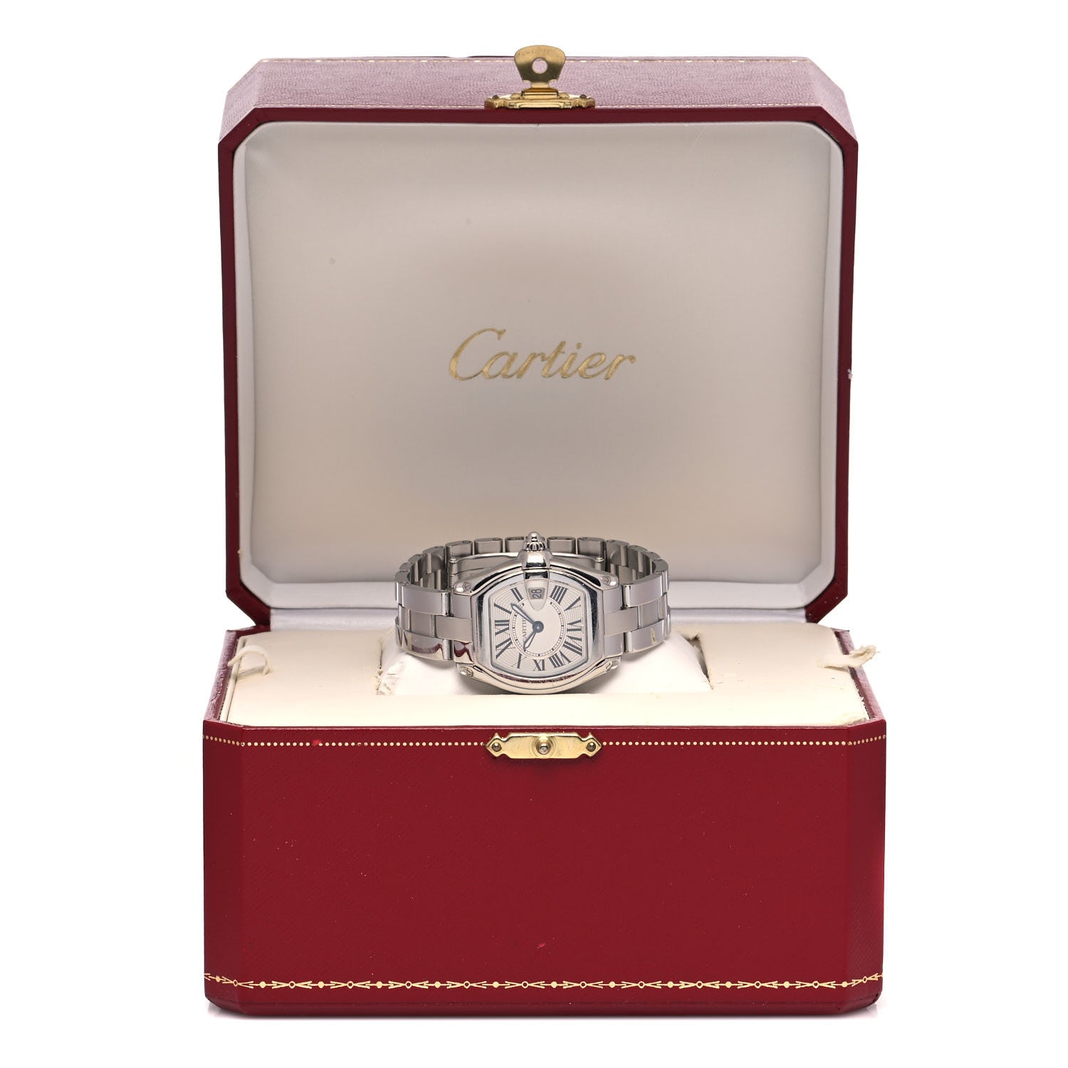 Cartier Stainless Steel 31mm Roadster Quartz Watch 5 of 5