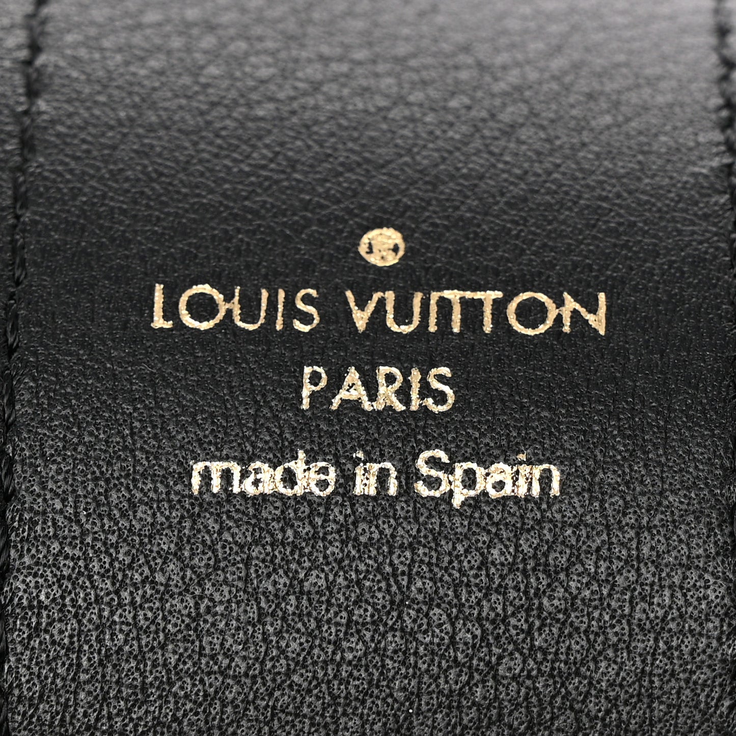Monogram Bandouliere Shoulder Strap Black