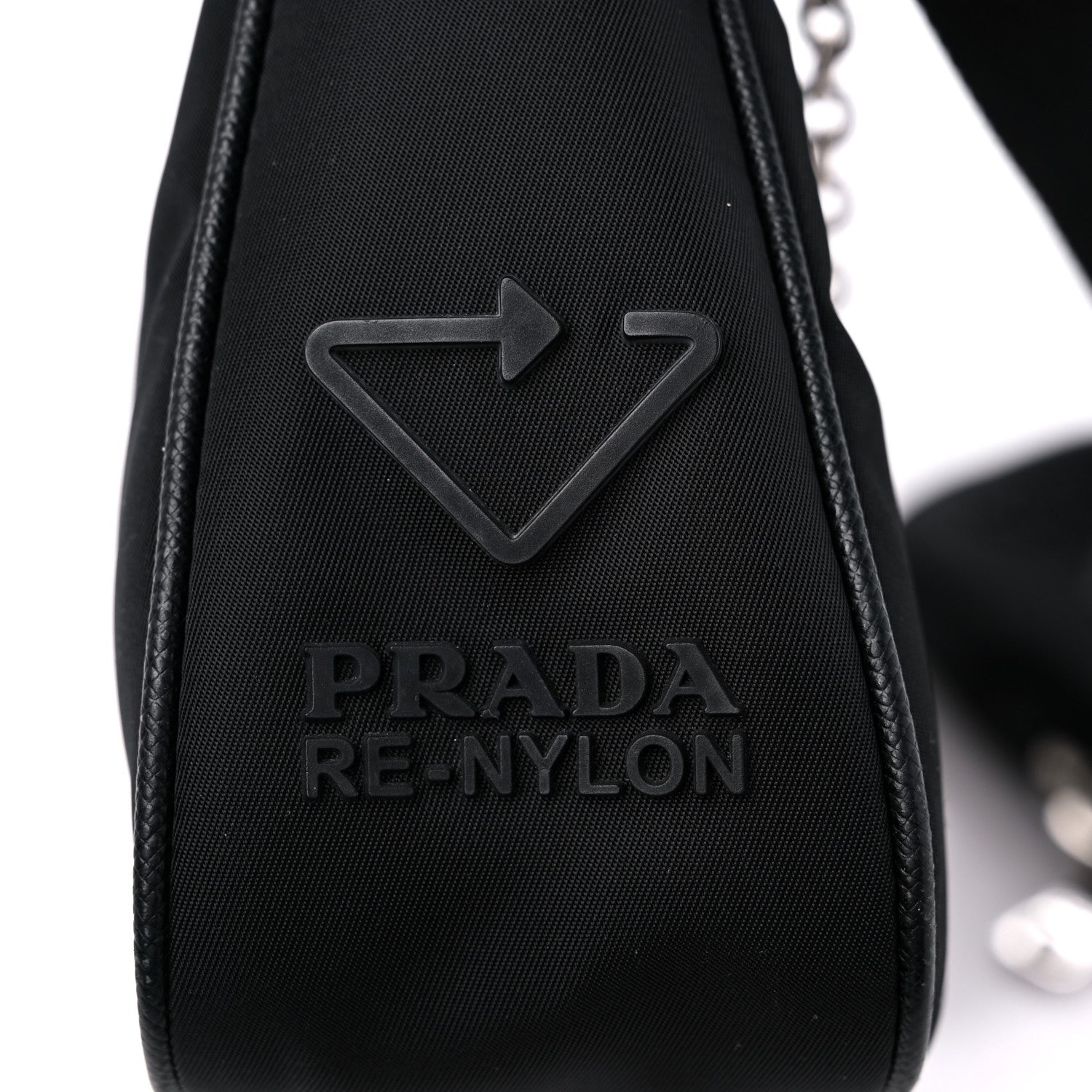 Prada Nylon Re-Edition 2005 Shoulder Bag Black 11 of 12