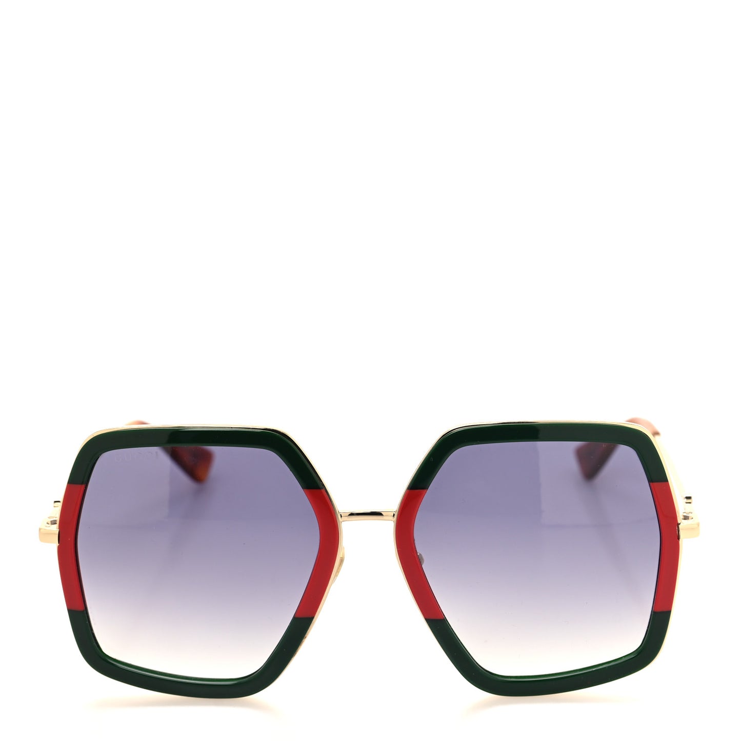 Square Frame Web GG0106S Sunglasses Tortoise