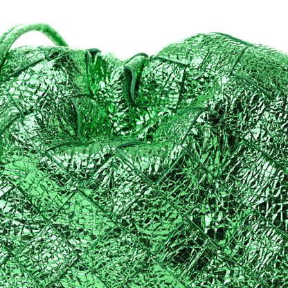 Bottega Veneta Metallic Nappa Intrecciato The Mini Pouch Parakeet 8 of 10