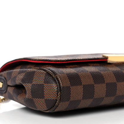 Louis Vuitton Damier Ebene Favorite MM 8 of 10